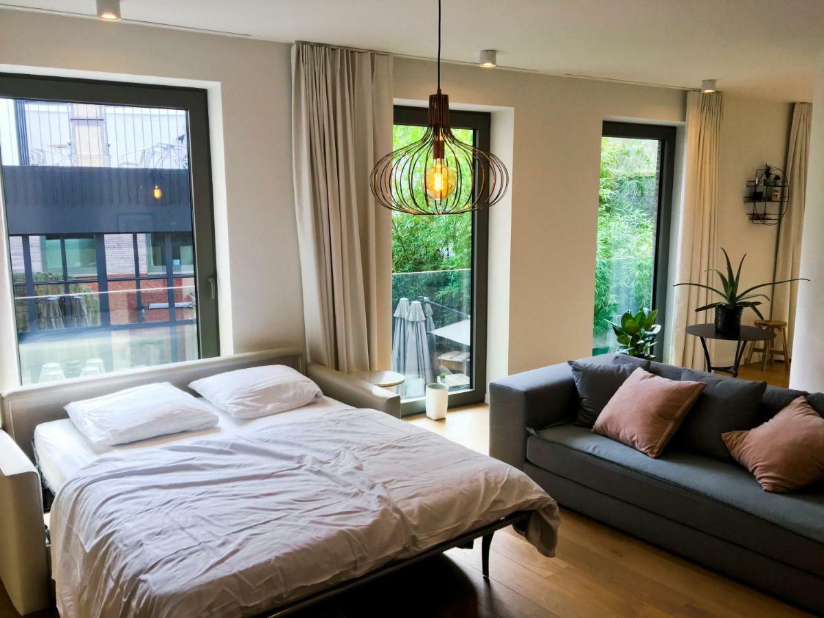 Modern Appartment In The Heart Of Gent Exteriör bild